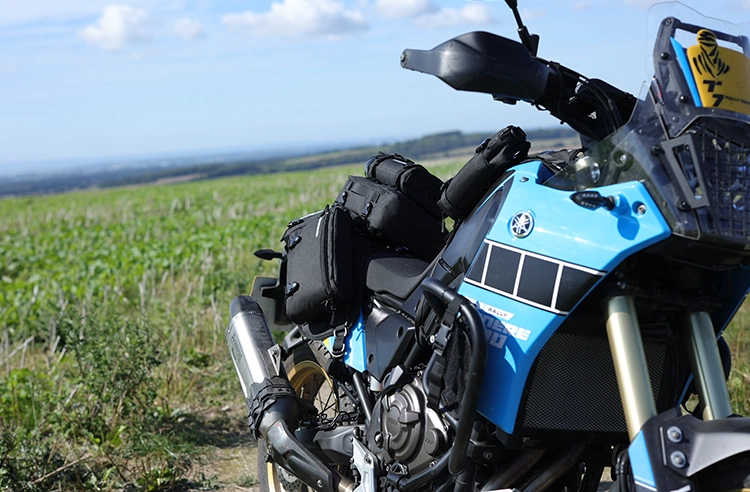 Aqua bicycle panniers